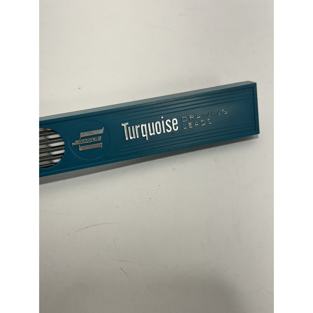 Eagle Turquoise Drawing Leads 2375 Vintage Drawing Leads H See Pictures - Picture 3 of 4